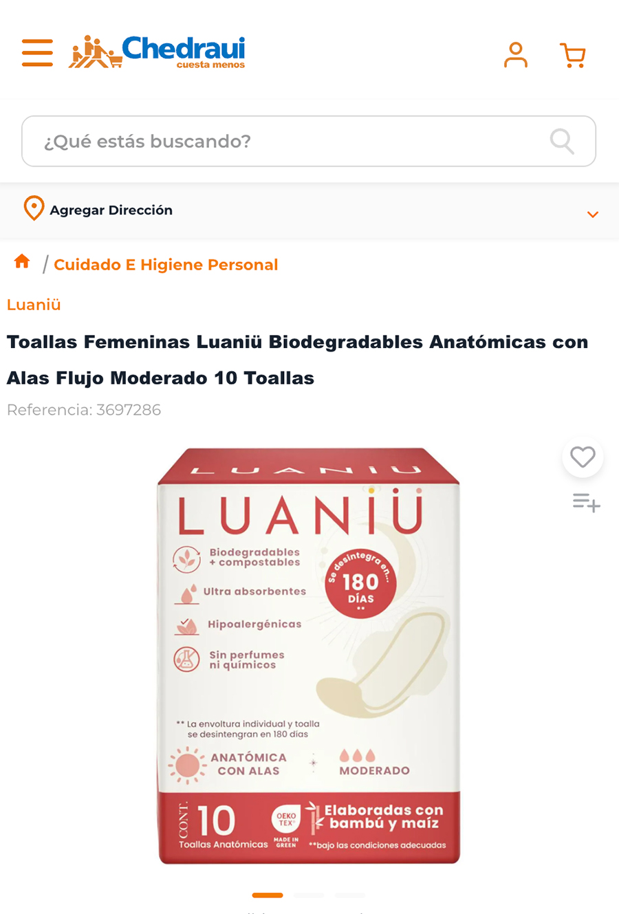 Product renders in online catalog - Example 1