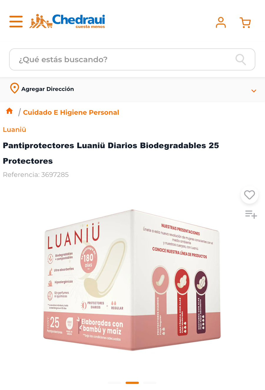 Product renders in online catalog - Example 2