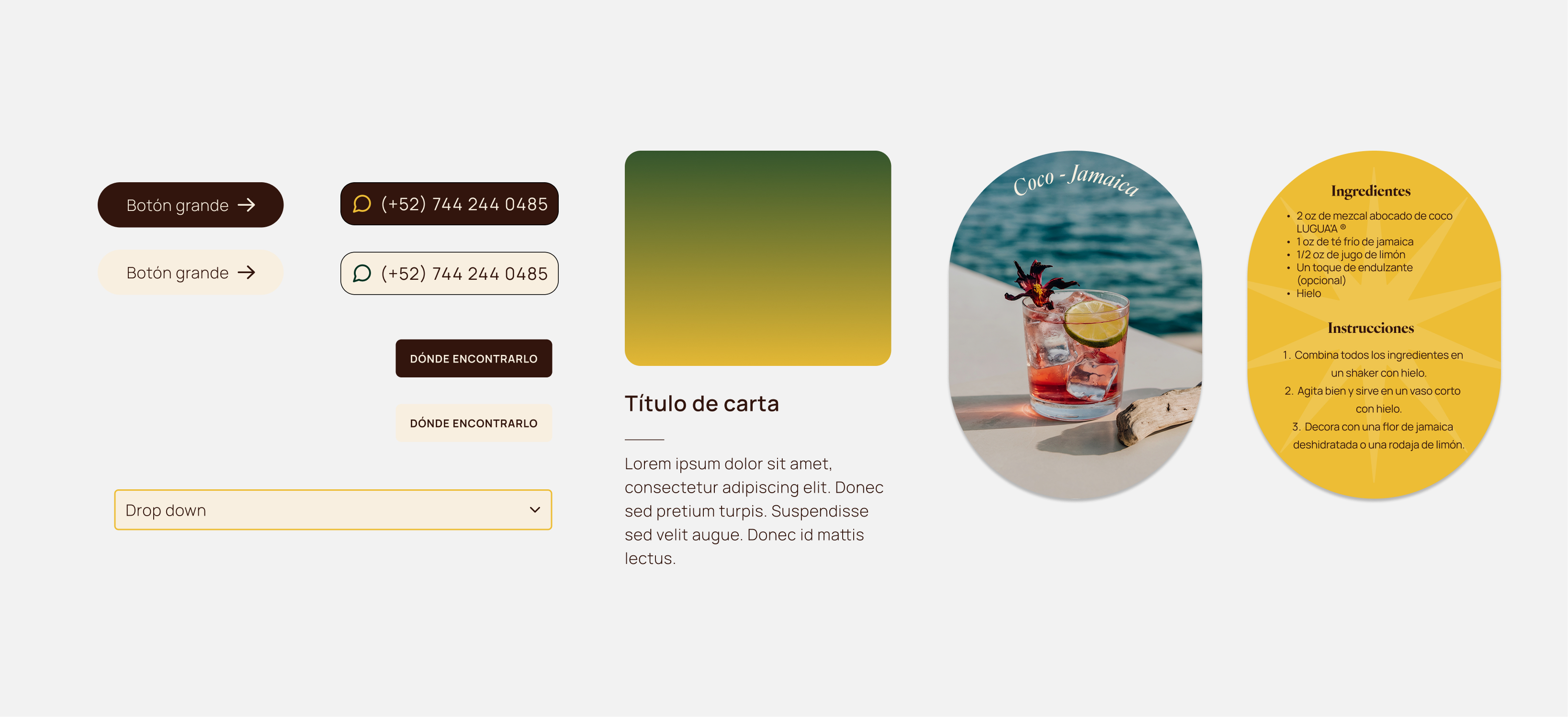 Key UI components